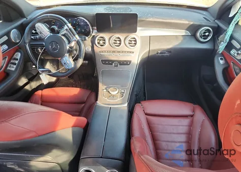 2020 Mercedes-Benz C 43 Amg from USA, damaged, VIN W1KWF6EB7LR596915